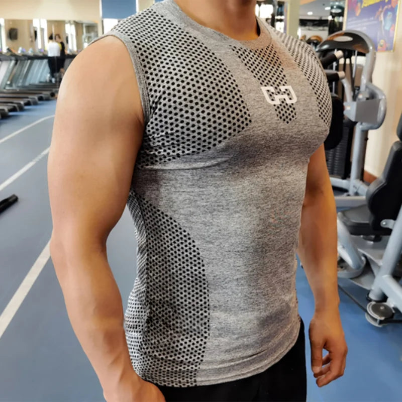 Men's Quick Dry Fitness  T-shirt