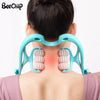 Six-Wheel Cervical Massager for Neck Relief