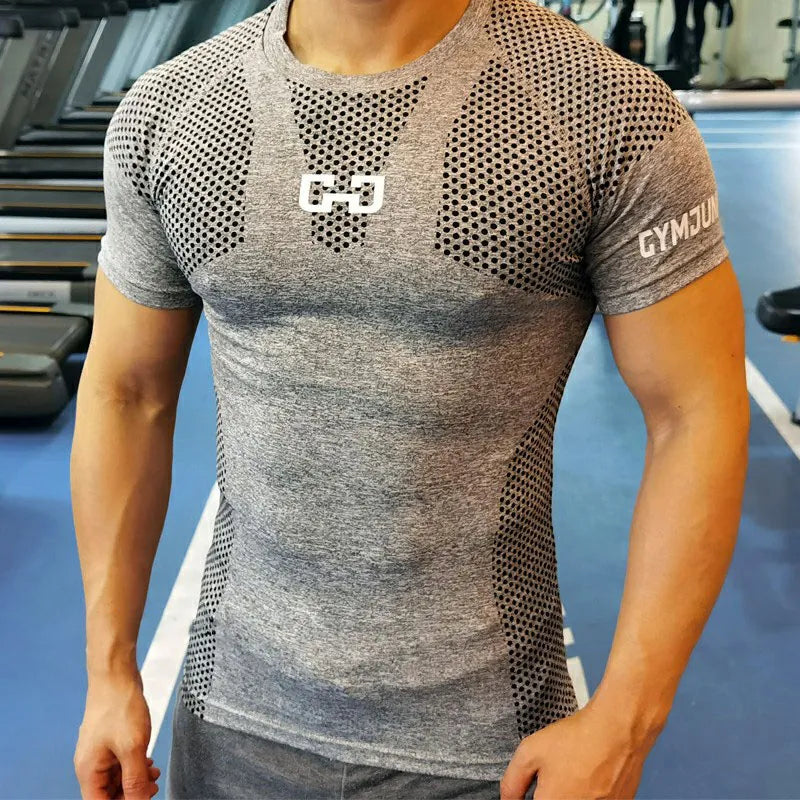 Men's Quick Dry Fitness  T-shirt